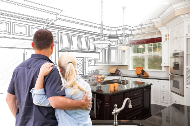 Professional Cabinet Refacing technician working in Medford, MN